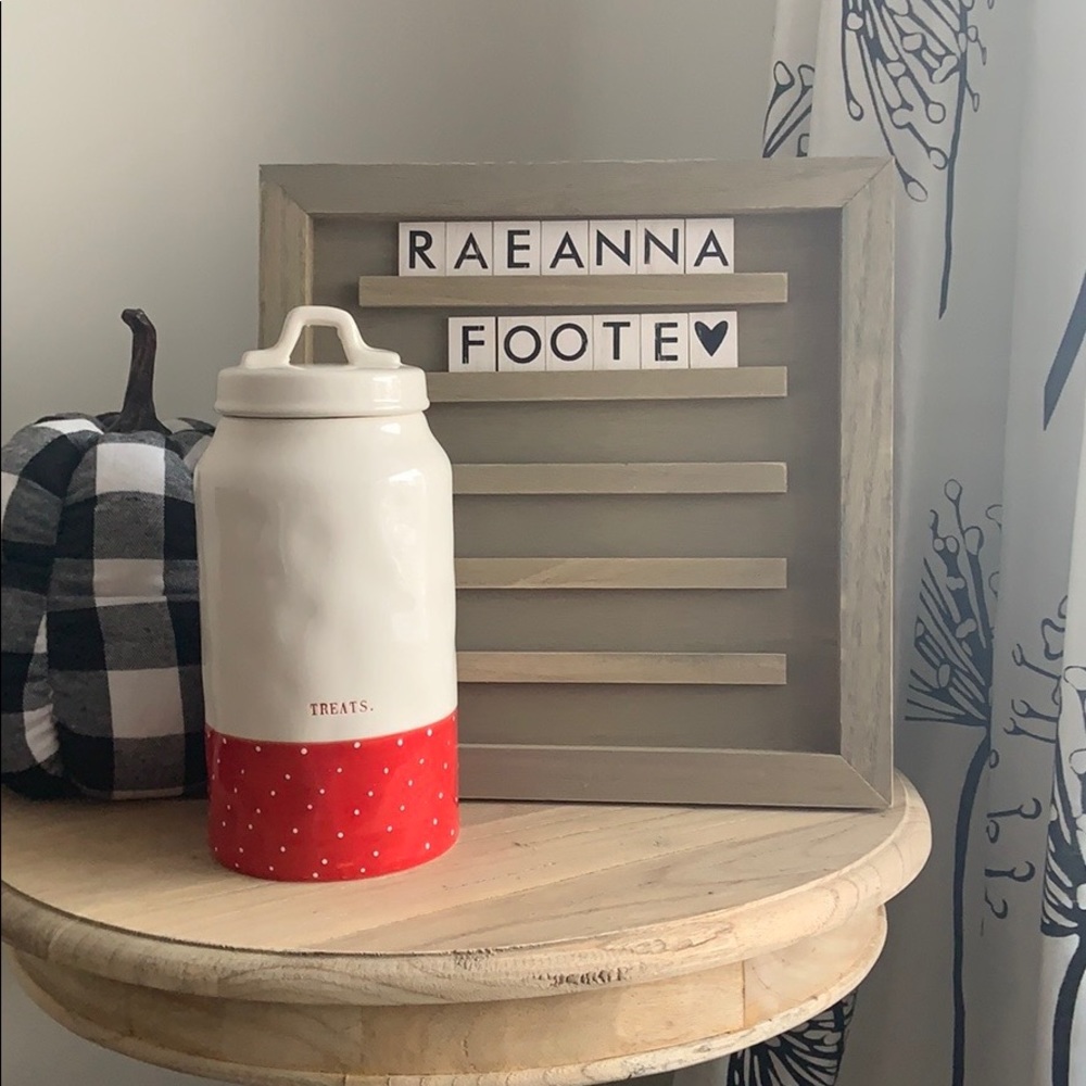 Rae Dunn canister